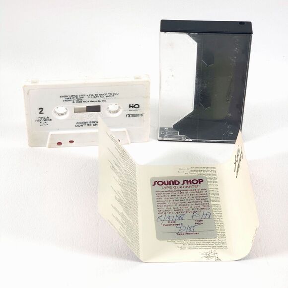 2 Vintage Bobby Brown Cassettes King of Stage‎ & Don't Be Cruel MCAC 42185 - Picture 10 of 11